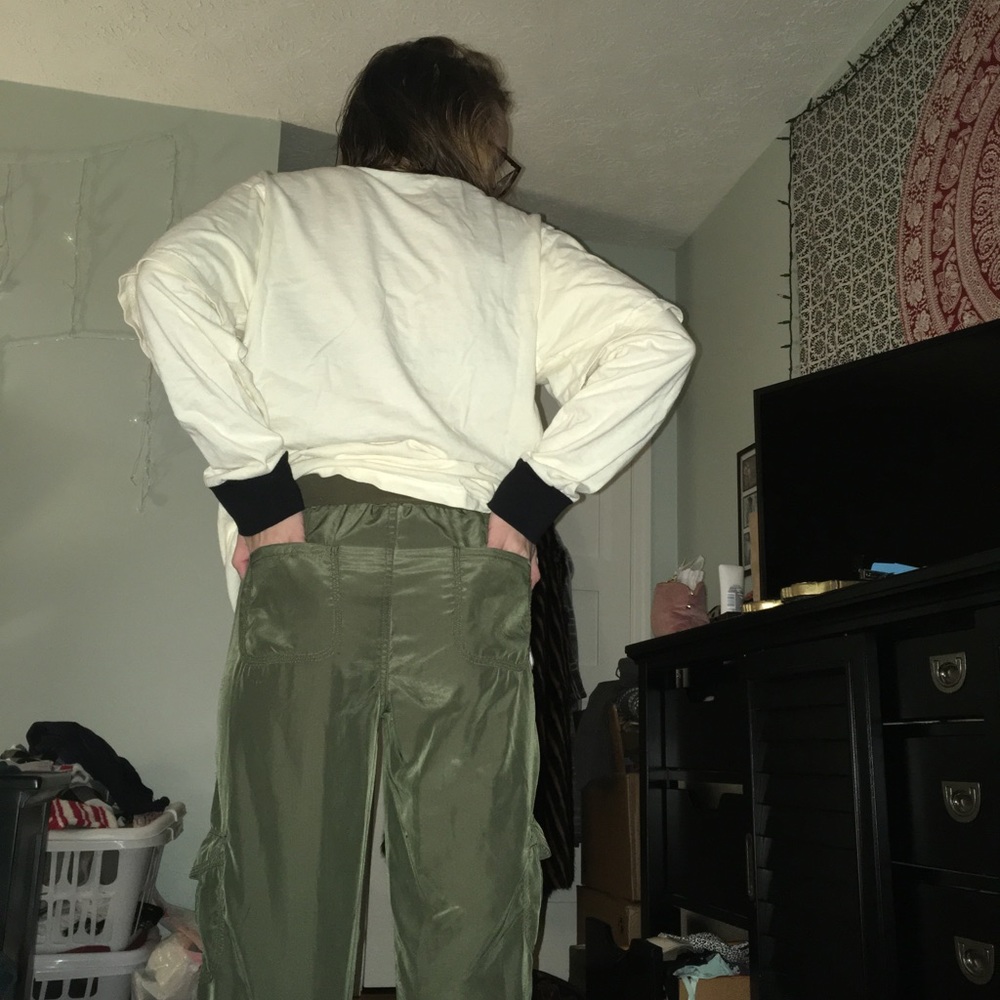 Cargo Green Pants - Picture 5 of 6